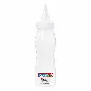 Salsero Olas Transparente De Plástico 360 Ml  Alfa Hogar
