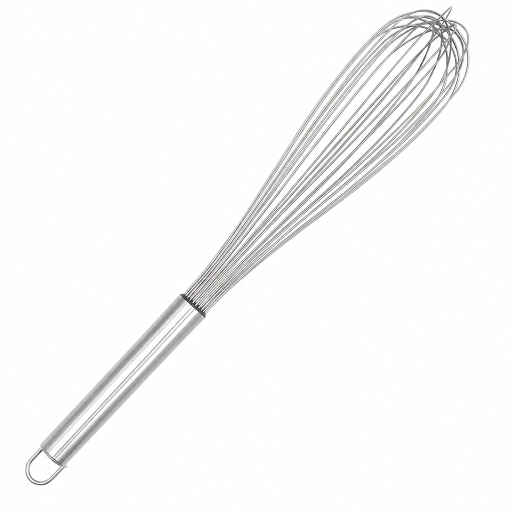 Batidor Mezcla Pesada De Acero Inoxidable 45,7 Cm Meital