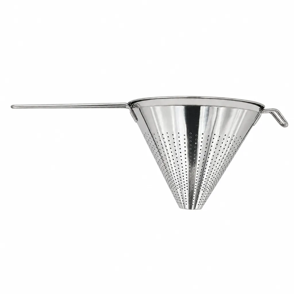 Colador Cónico Malla De Acero Inoxidable 30,4 Cm Meital
