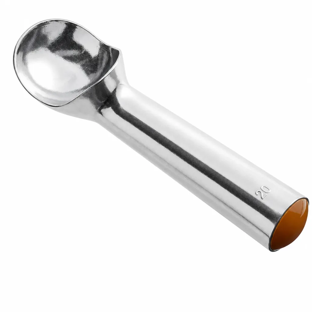 Cuchara Para Helado De Acero Inoxidable 4 Oz 119Ml Meital
