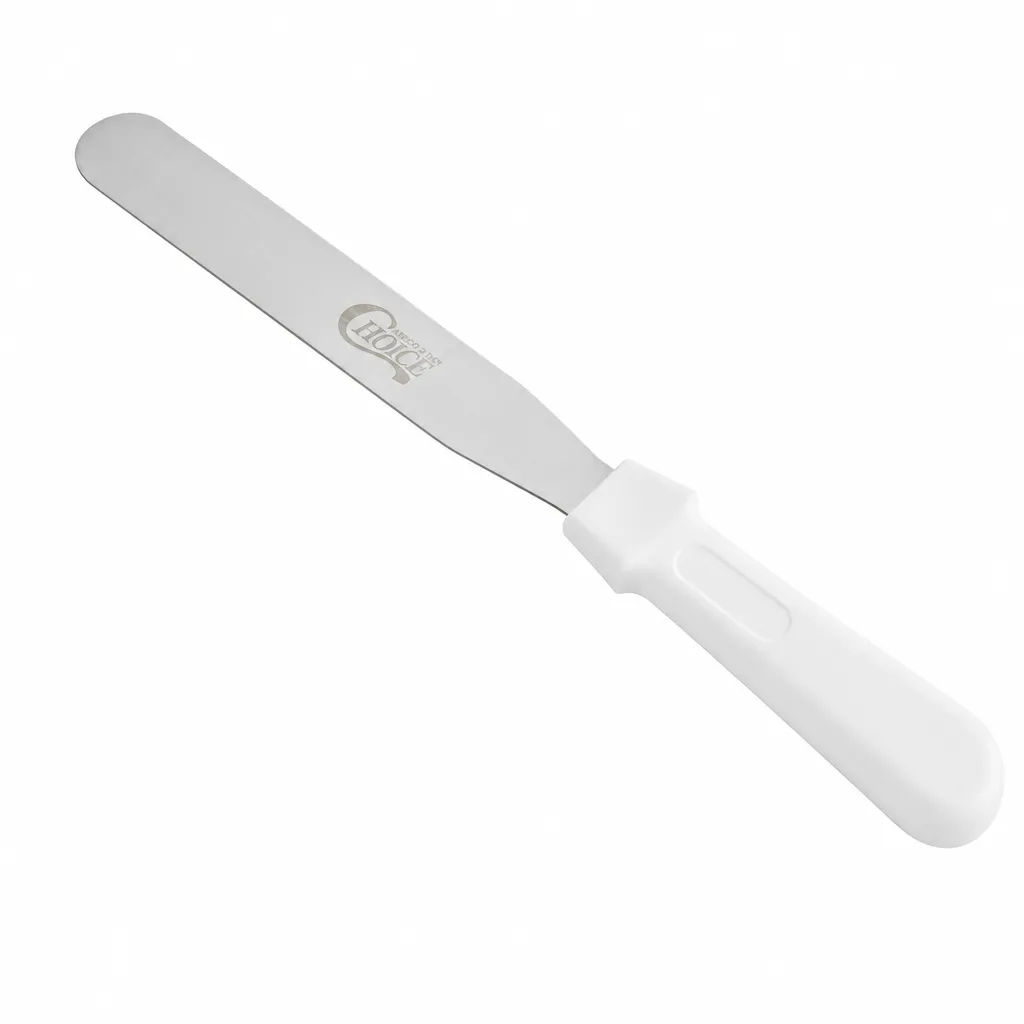 Espátula De Repostería De Acero Inoxidable Con Mango Plástico 20.3 Cm Choice