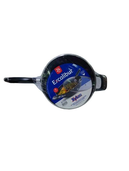 Sarten Con Tapa Antiadherente De 26 Cm Excalibur