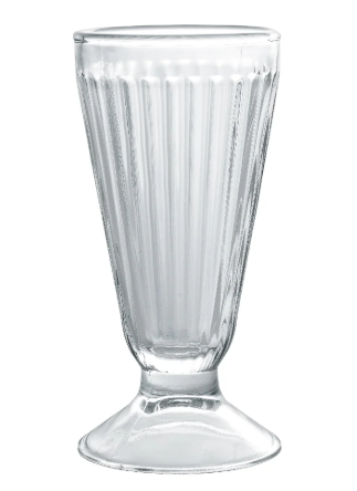 Copa Malteada De Vidrio 284 Cm³ Cristar