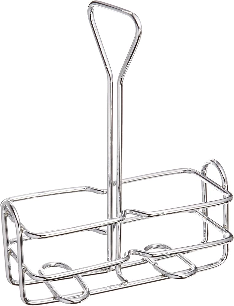Rack Aceite Y Vinagre En Acero Inoxidable Winware