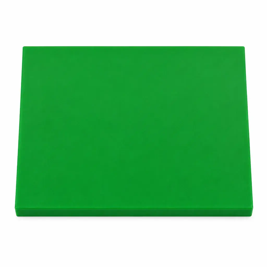 Tabla Verde Para Picar Profesional Polietileno 50x30Cm  