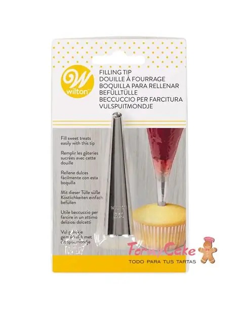 Boquilla De Acero Inoxidable  Con Manga Wilton N° 230 Wilton 