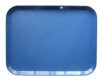 BANDEJAS PLÁSTICAS DE FIBRA AZUL RECTANGULAR 44X34 CM ALFA HOGAR