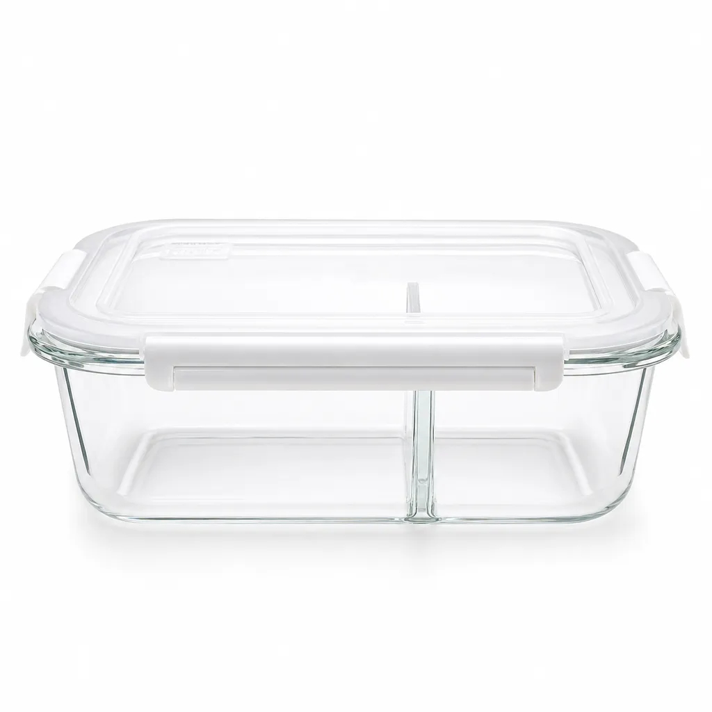 Conservador Hermético De Vidrio Con Tapa Plástica De 1040 Ml Alfa Hogar