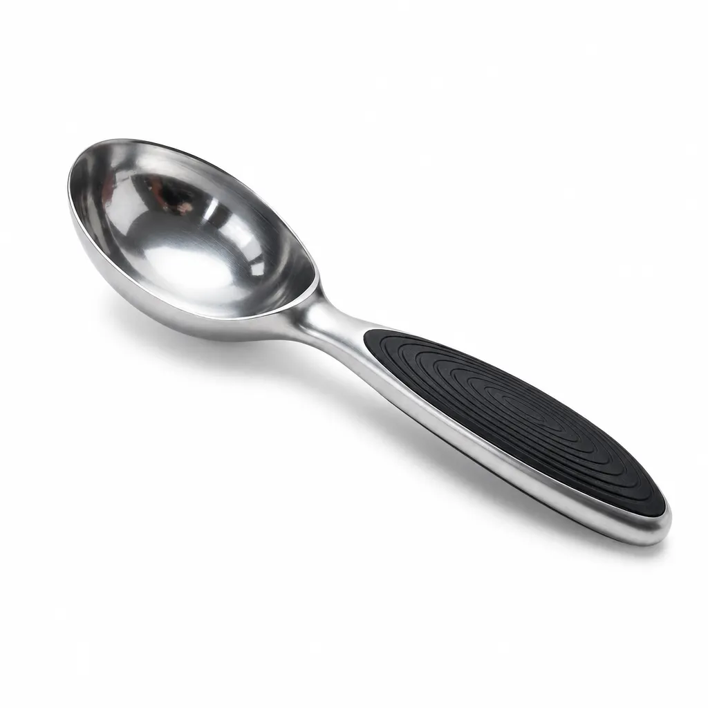 Cucharon Para Helado Premium De Acero Inoxidable 17X4X2 Cm Meital