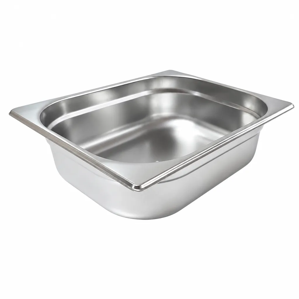 Bandeja Gastronómica De 1/3 En Acero Inoxidable De 32,4X17,5X15 Cm Meital