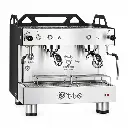 Máquina De Café Espresso Otto Black En Acero Inoxidable 2 Grupos 110V Bezzera