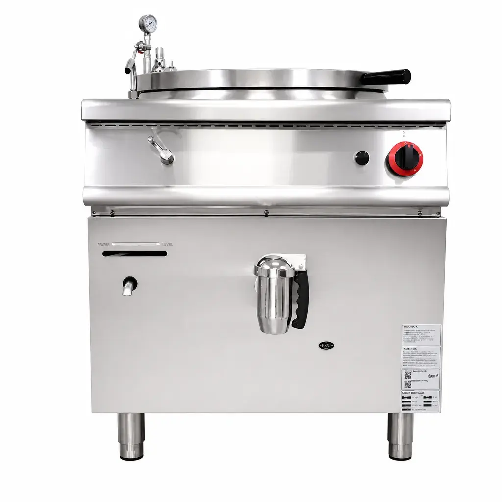 Marmita Fija A Gas Acero Inoxidable 150L Iboia