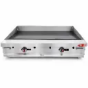 Plancha A Gas De Tope Acero Inoxidable 120x38x84Cm Iboia