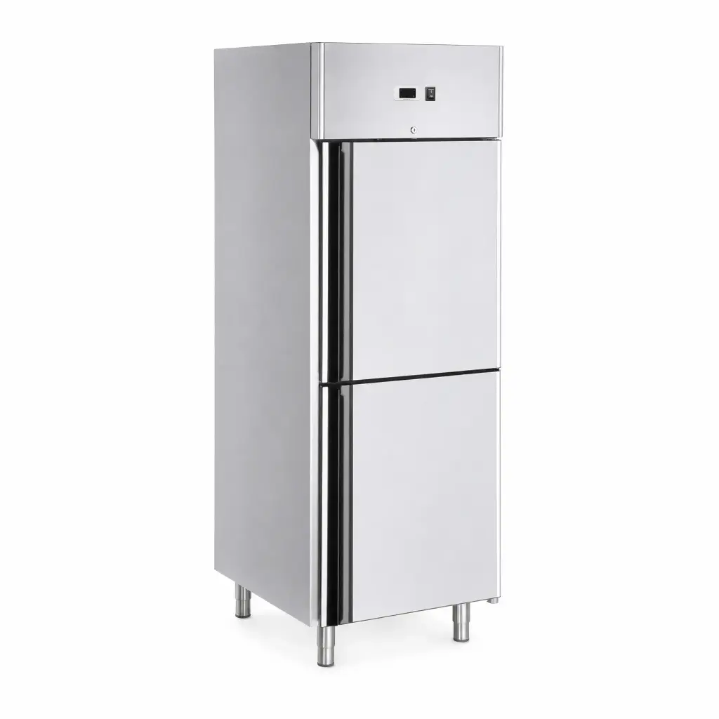 Refrigerador Vertical 2 Puerta Acero Inoxidable 600L 110V Senzani
