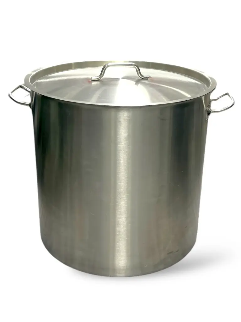 Olla Con Tapa De Acero Inoxidable 42L 