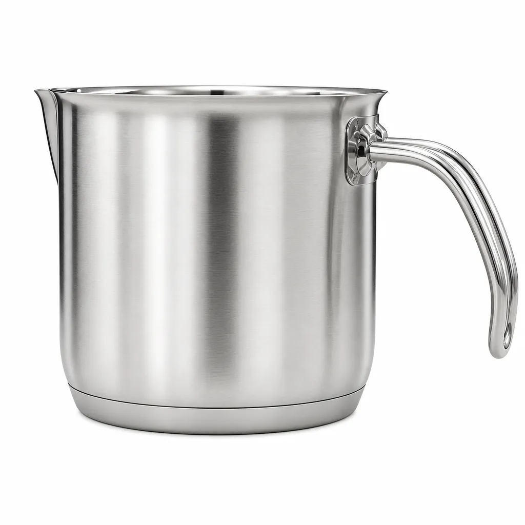 Hervidor De Leche De Acero Inoxidable 12 X 11 Cm 1,5L Hascevher