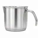 Hervidor De Leche De Acero Inoxidable 12 X 11 Cm 1,5L Hascevher