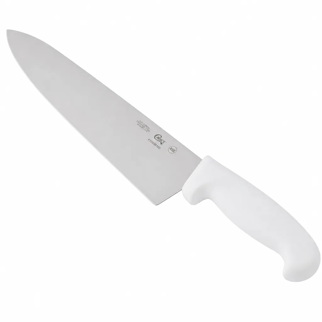 Cuchillo Chef Con Mango De Plástico Blanco 25.4 Cm Choice