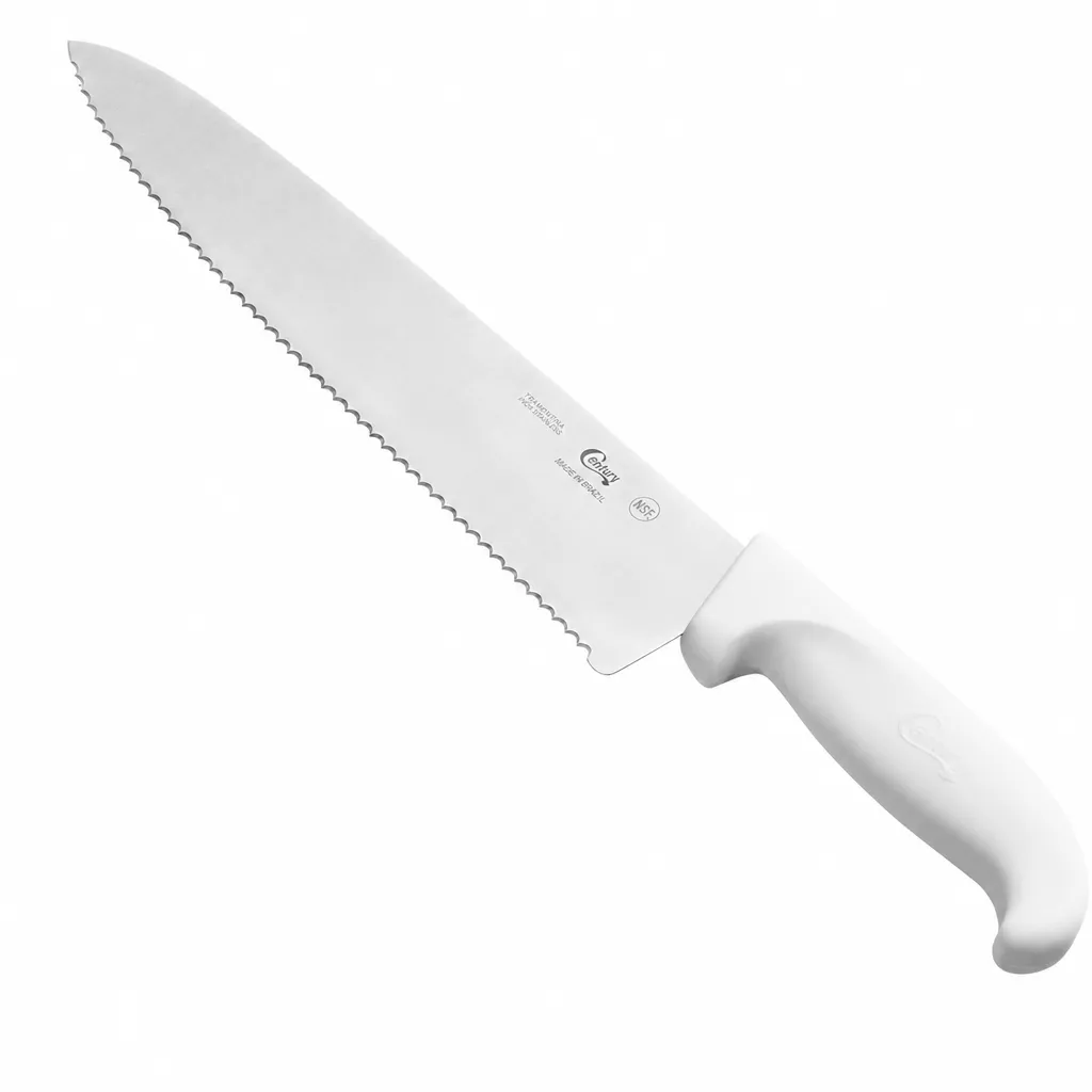 Cuchillo De Chef Serrado De Acero Inoxidable 10" 25 Cm Choice