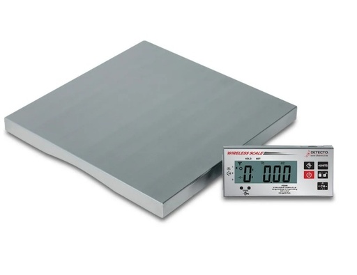 [M-ACCE040] Balanza Digital Inalámbrica En Acero Inoxidable De 30 Kg Detecto Cardinal