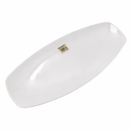 [M-BAND0049] Bandeja Ovalada De Cerámica 40x17 Cm Corona