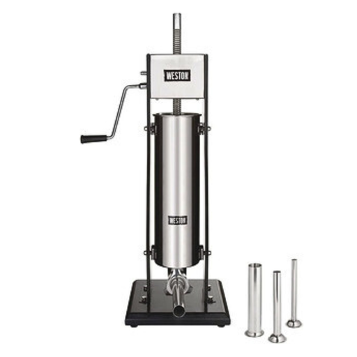 [M-EMBU0002] Embutidora De Doble Velocidad De Acero Inoxidable 7 L Weston
