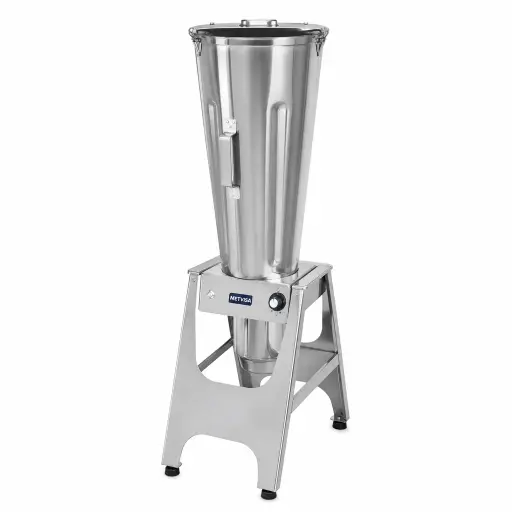 [M-EQUIP0138] Licuadora Industrial Basculante De Acero Inoxidable 15L 1Hp Metvisa