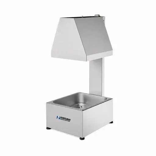 [M-EQUIP0171] Conservador De Frituras 1 Cesta De Acero Inoxidable 8Lts 33X70,5X37 Cm Senzani