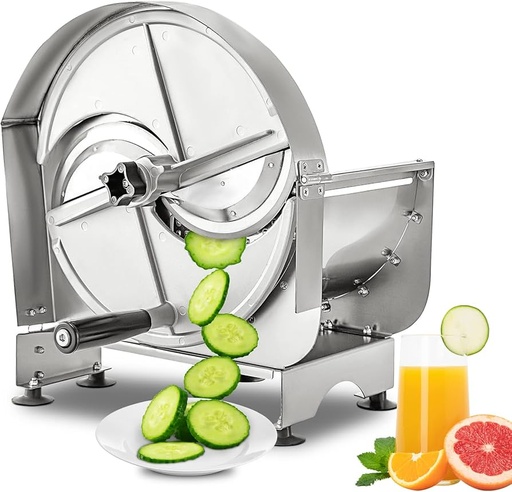 [M-EQUIP141] Rebanador Eléctrico De Vegetales En Acero Inoxidable 32x35x42Cm 40W Imarca