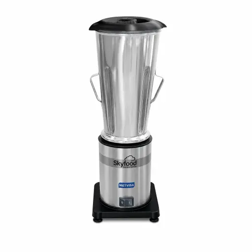 [M-LICU010] Licuadora Industrial De Acero Inoxidable 8L 0.5Hp Metvisa