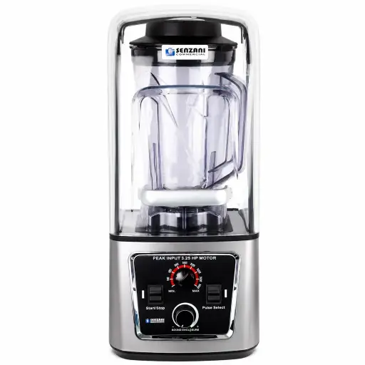 [M-LICU019] Licuadora Antirruido De Alta Potencia Vaso De Policarbonato 4L Senzani