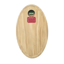 TABLA OVALADA DE MADERA 35X21X2CM INCOR