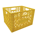 CESTA LECHERA AMARILLA, AZUL Y NEGRO 39X26X32 MUNDO OFICCE