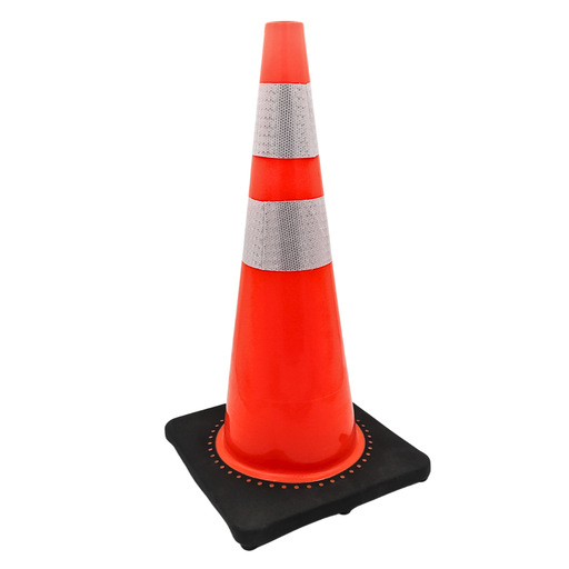[M-OTROS005] Cono De Seguridad De Plastico Rojo 71 Cm Mundo Office