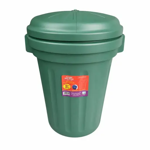 [M-OTROS008] Pipote Multiuso De Plástico 120 L Alfa Hogar