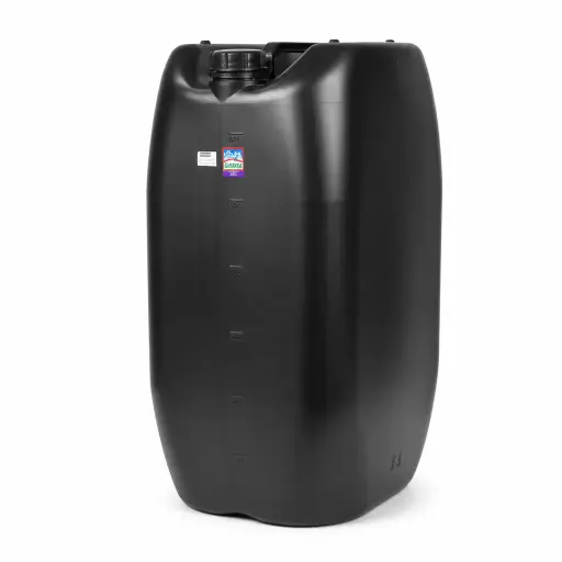 [M-OTROS047] Bidón Negro De Plástico De 60 L  Alfa Hogar
