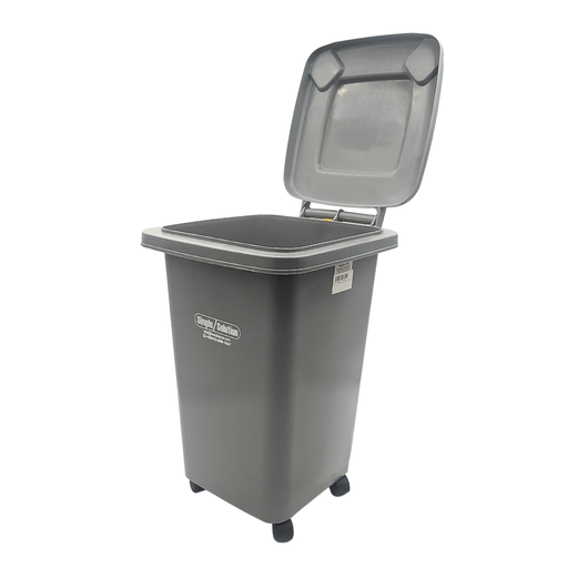 [M-PAPE004] Papelera Con Tapa Y Rueda De Plástico 30L Simple Solution