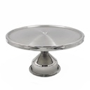 BASE TORTERA DE ACERO INOXIDABLE 33 CM WINCO