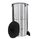 PELADOR DE AJO INDUSTRIAL DE ACERO INOXIDABLE 6KG 60X48X40CM SENZANI