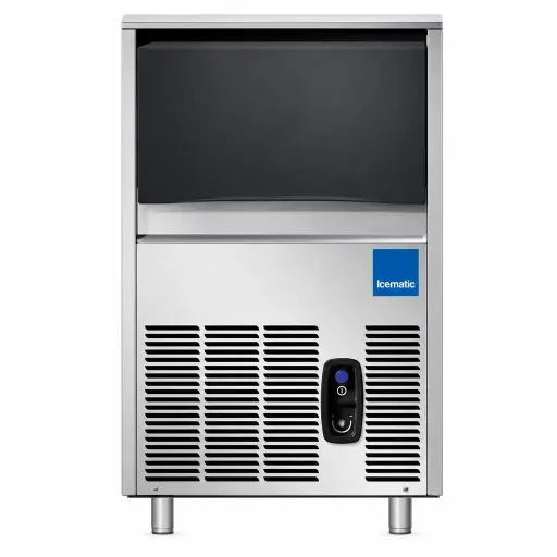 [M-REFRI0018] Fabricador De Hielo De Acero Inoxidable 40x48x72Cm 22KG Icematic