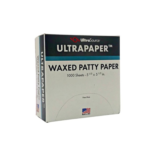 [M-UTEN0085] Caja De Papel Encerado De Hamburguesa De 1000 Unidades Ultrasource