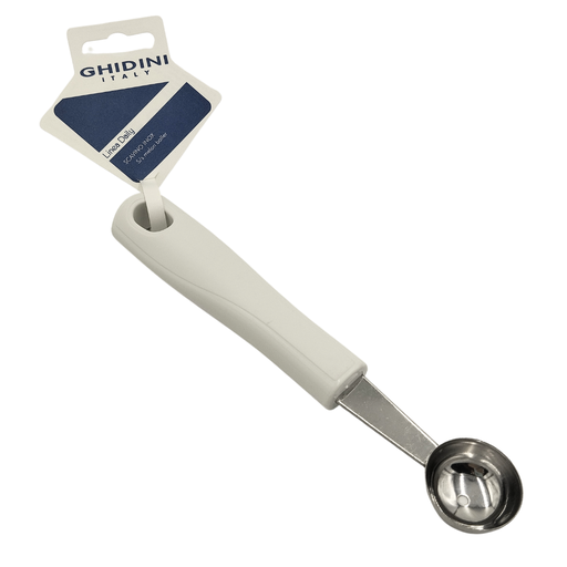 [M-UTEN0242] Cuchara Vaciadora De Bolitas En Acero Inoxidable 17,5 Cm Ghidini