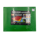 TABLA VERDE PARA PICAR PROFESIONAL DE POLIPROPILENO 50X38X3CM MC