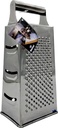 RALLO 4 CARAS EN ACERO INOXIDABLE DE 10X7,5X23,5 CM MEITAL