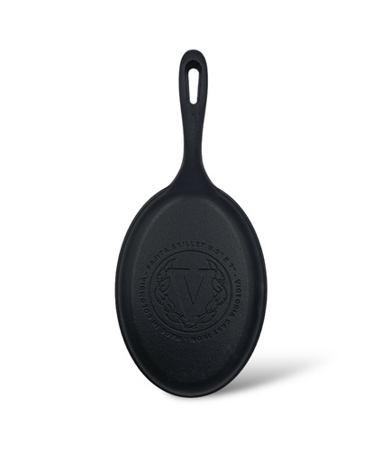 [M-UTEN0406] Sarten Ovalado De Hierro Fundido Esmaltado 24X17 Cm Victoria