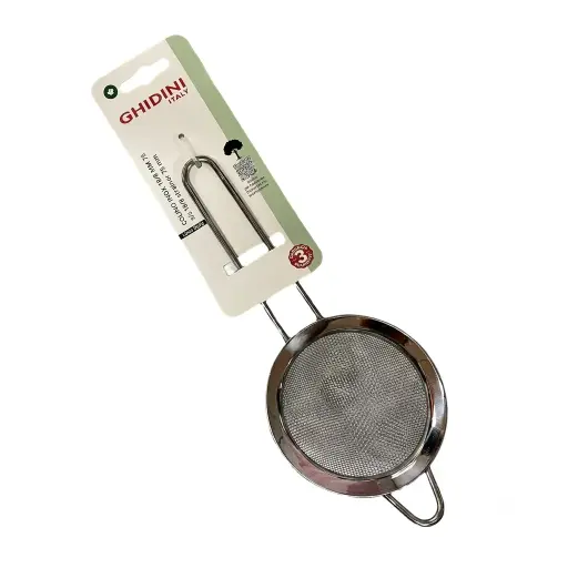 [M-UTEN0586] Colador Malla De Acero Inoxidable 7,5 Cm Ghidini