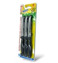 SET DE 6 CUCHILLOS PARA BISTEC Y PIZZA DE ACERO INOXIDABLE FAMILY INOX