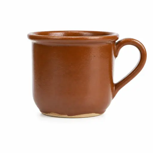 [M-UTEN0744] Taza  Para Cafe Pequeña De Barro 3 Oz 90 Ml Di Vitto