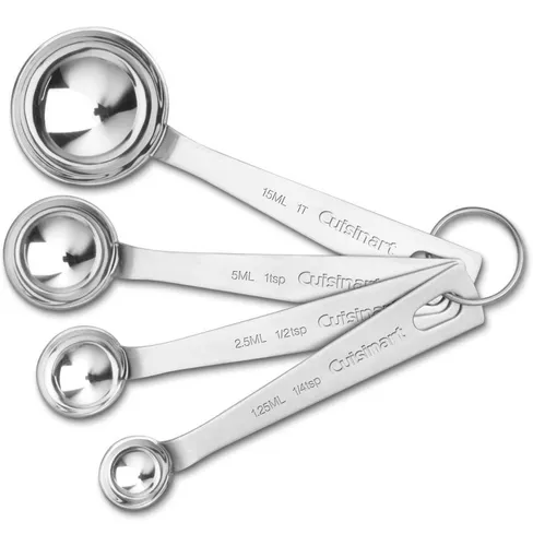 [M-UTEN1046] Set De Cucharas Medidoras En Acero Inoxidable 4 Piezas Cuisinart