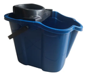 TOBO CON RUEDAS Y EXPRIMIDOR DE PLASTICO DE 15 LITROS ALFAHOGAR